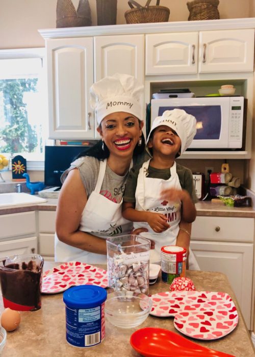 Sammy, Little Head Chef! Mommy, Sous Chef!